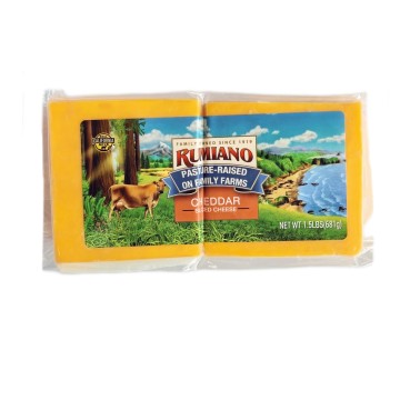 Rumiano Cheddar Cheese,Sliced ,best before 2025/12/19