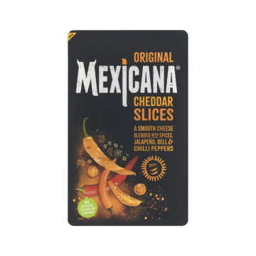 Mexicana Original Cheddar Sliced Cheese，best before 2026-3-30