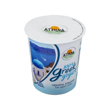 Athina 100% Greek Strained Yogurt 400g, best before 2026-6-7